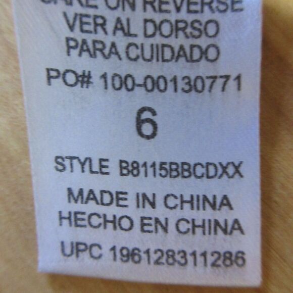 DEMOCRACY Ab Technology High Rise Jean Short 6 Utility Patch Pockets Denim Jorts - Picture 5 of 13